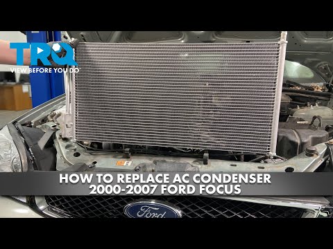 How to Replace AC Condenser 2000-2007 Ford Focus