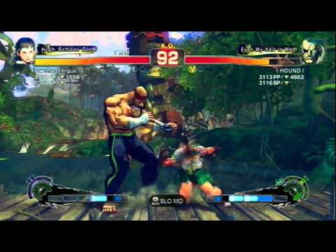 Hound (Sagat) vs Fergus (Sakura) 5th