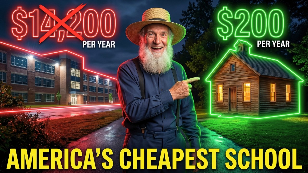 How AMISH COMMUNITY Schools Operate for $200 Per Student Per Year