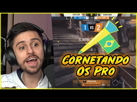 OS DESACREDITADOS VENCERAM? EMOÇÃO NO MAIOR CLASSICO DO RAINBOW SIX! - CORNETANDO OS PRO
