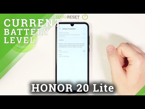 How to Take Care of Battery on Honor 20 Lite – Enter Battery Settings