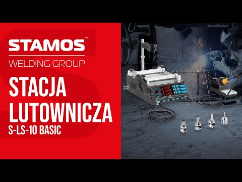 Video - Stacja lutownicza - 75 W - 2 kolby - LED - Basic