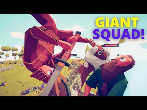 TABS | Giant Squad VS Every Faction!
