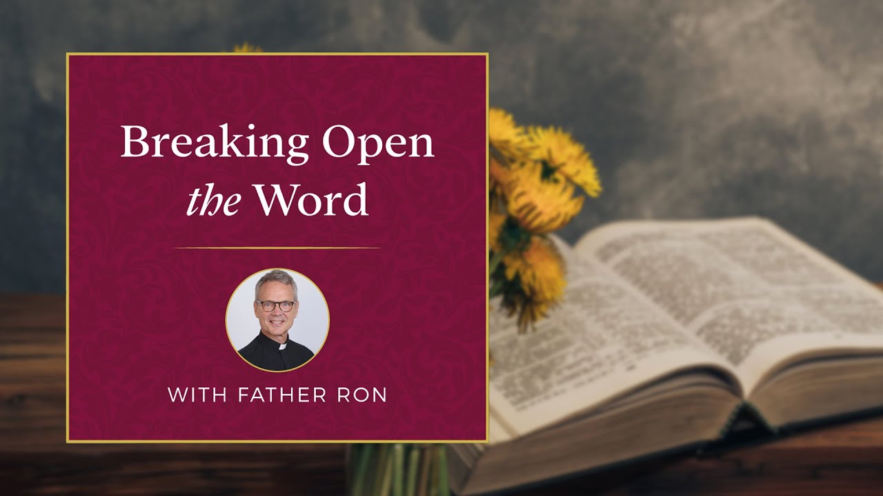 November 24- Breaking Open the Word (Fr. Ron)