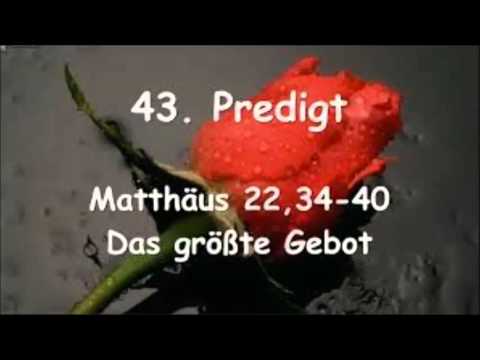 Das größte Gebot -  Gott kennen -  Hans Peter Royer