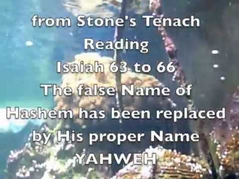 Isaiah 63-66 reading