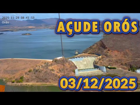 AÇUDE ORÓS DADOS ATUALIZADOS HOJE 03/12/2025 - ORÓS CEARÁ