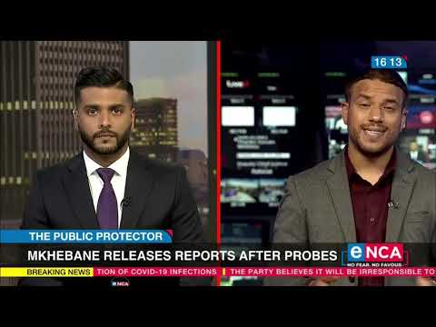 Mkhwebane releases reports after probes