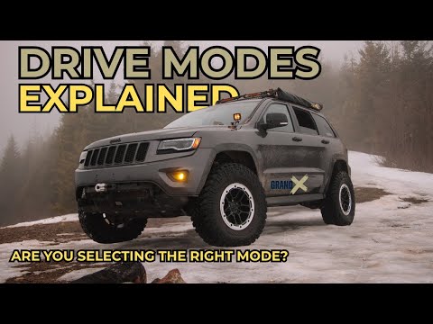 Jeep Grand Cherokee WK2 Drive Modes Explained: What They Do & When To Use Them