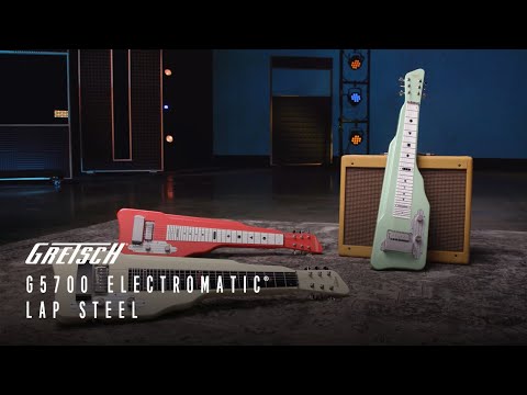 Gretsch G5700 Electromatic 6-String Lap Steel Electric Guitar with Gloss Finish (Tahiti Red)