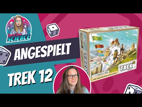 ANGESPIELT: Trek 12 (Roll & Write) [Let's play SOLO] [Brettspiel ⭐️Regeln/Anleitung] Trek12