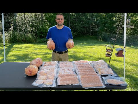 Chicken Processing.  Part 2  Portions and Packaging