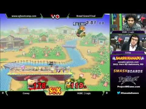 S@X Weekly - VGBC | Logic (Olimar) Vs. Coney (DeDeDe) SSBB Grand Finals - Smash Bros. Brawl
