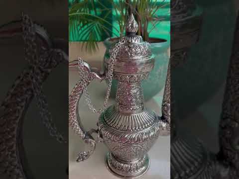 German Silver Antique Surahi