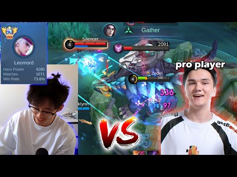Mein Leomord gegen einen professionellen Spieler und ein gutes Team (5-Mann-Rang)