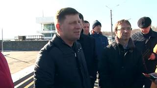 Рабочая поездка губернатора Сергея Фургала в Комсомольс...
