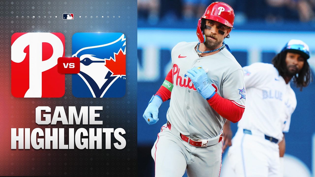 Phillies vs. Blue Jays Game Highlights (6/10/26) | MLB Highlights