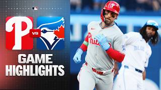 Phillies vs. Blue Jays Game Highlights (6/10/26) | MLB Highlights