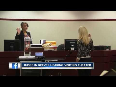 Day 5: Judge in Reeves hearing visiting theater