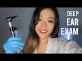 ASMR VR180 | 👂 Extremely Deep Ear Exam!👂 with otoscope!! (latex gloves, ear cupping & instructions)