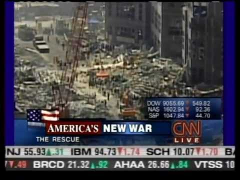 CNN 9/11 LIVE TV Coverage (9/17/01) 1:00 P.M - 1:15 P.M