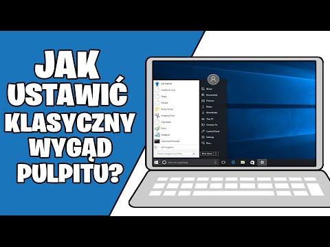 Jak PRZYWRÓCIĆ klasyczny PULPIT w Windows 10? Jak usunąć kafelki?