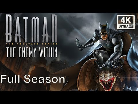 Batman: The Enemy Within Shadows Edition Full Season (All Cutscenes) 4k 60FPS