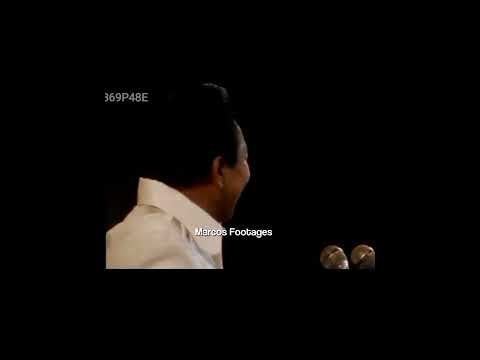 FORMER PRESIDENT FERDINAND E. MARCOS SR, FUNNY SPEECH