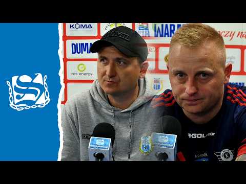 Trenerzy po meczu Stomil Olsztyn - Mazur Ełk 5:0