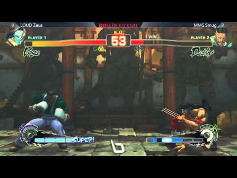 SSF4AE @ NLBC #28 - MMS Smug (Dudley) vs LOUD Zeus (Vega)