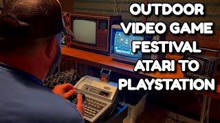 Outdoor Video Game Festival Atari to PlayStation