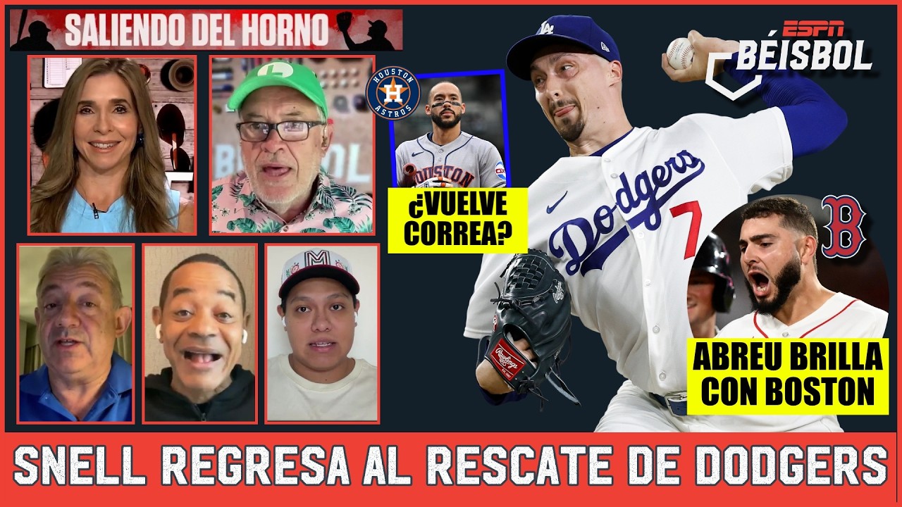 Blake Snell REGRESÓ cuando DODGERS MÁS lo necesitan; Wilyer Abreu la ROMPE con Boston | ESPN Beisbol