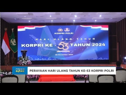 LIVE - HUT KE 53 KORPRI DI MABES POLRI