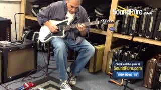 Video thumbnail for Tom Anderson Raven Superbird TV White - Quick n' Dirty by soundpurestudios