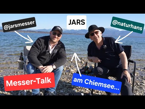 JARS knife talk at Chiemsee Bavaria with @naturhans