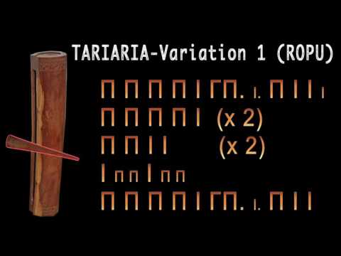 Toere TARIARIA Variation 1 (ROPU) with Tabs
