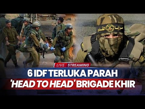 6 IDF Terluka Parah 'Head To Head' Brigade Khir