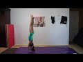 Mädchen Macht Gymnastik
