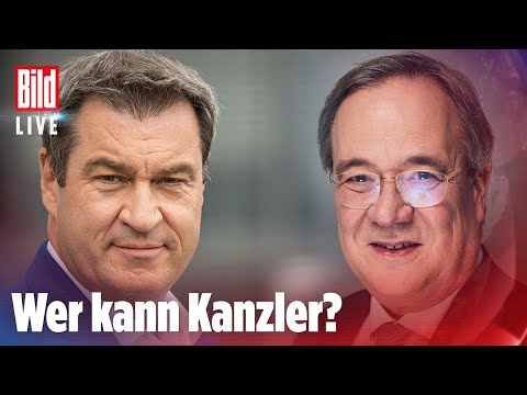 🔴 Laschet vs. Söder - Fernduell um Kanzlerkandidatur | Bild Live Sondersendung vom 30.03.21