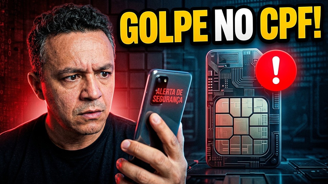 SEU CPF ESTÁ SENDO USADO POR GOLPISTA PARA CADASTRAR CHIPS?