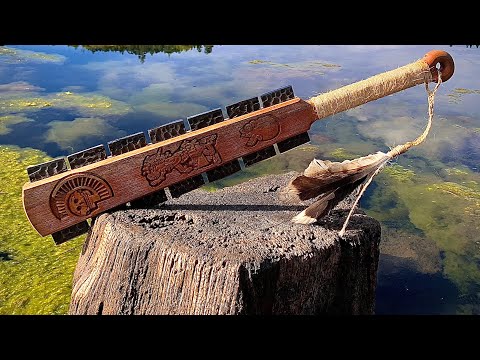 Construcción de MACUAHUITL, la legendaria "Espada Azteca"