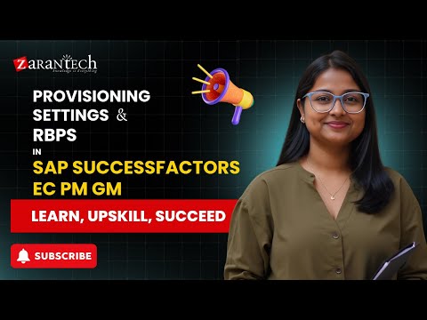 SAP SuccessFactors EC PM GM Full Course ZaranTech