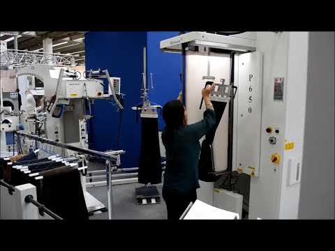 Pressa pantaloni P650 e topper TP 67 Francoforte 2016