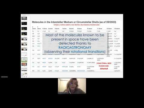 Cristina Puzzarini - Prebiotic molecules and chemistry in space - A laboratory perspective