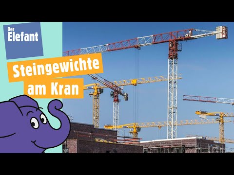 Warum fällt ein Kran nicht um? | Der Elefant | WDR
