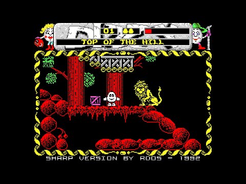 Sharp MZ-800 Game: Dizzy 6 - Dizzy Prince of the Yolkfolk (1991)