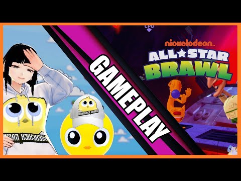 Nickelodeon All Star Brawl | GAMEPLAY | Nintendo Switch | Arcade Mode