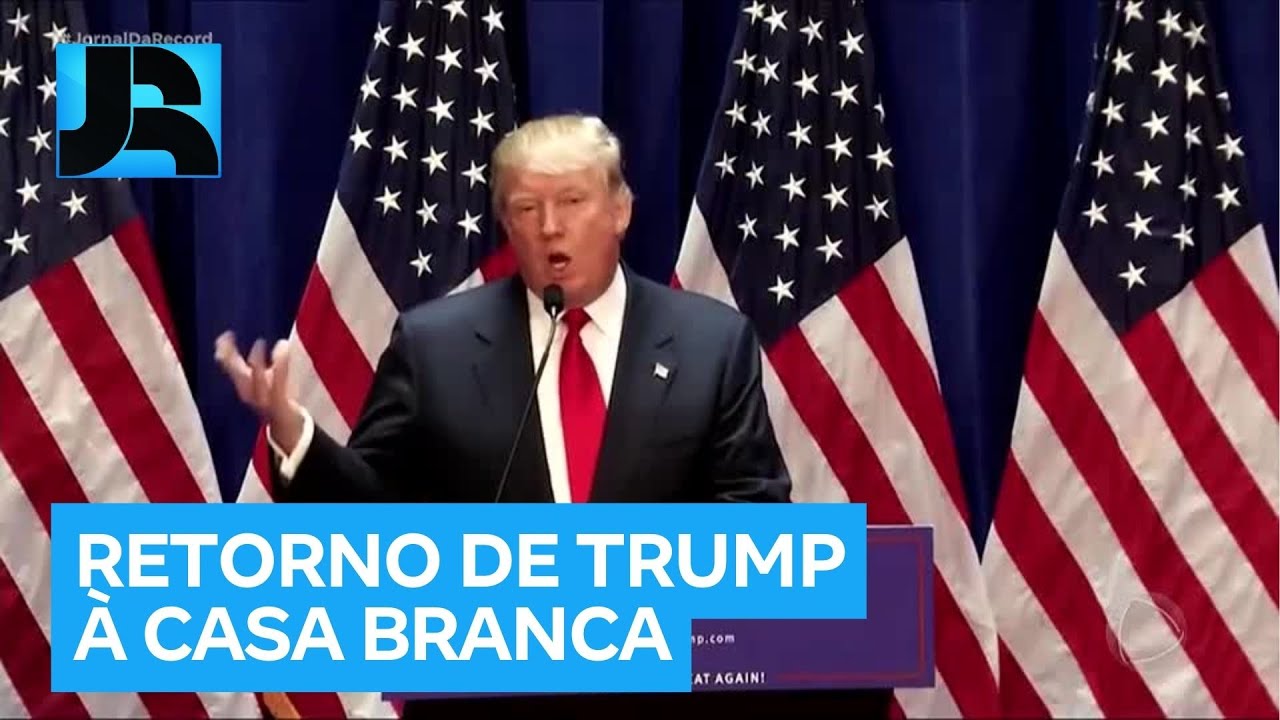 Direto dos EUA, Roberto Cabrini conta como foi a noite que deu a vitória a Donald Trump