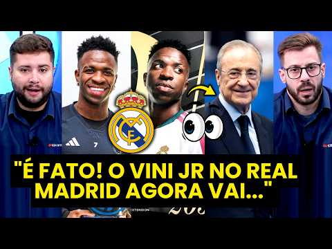 IMPRESSIONA??? “Gente, o que o REAL MADRID FEZ pra RENOVAR com o VINICIUS JR SÓ MOSTRA que…”
