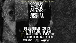 Corrupt Moral Altar - December 2013 UK Tour Trailer w/Evisorax